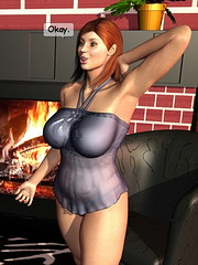 Hooker daughter serves her own daddy